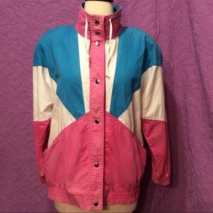 Be In The Current Seen. 80's/90's button up jacket